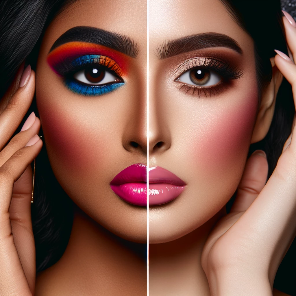 Vibrant Makeup: Daring or Delicate?