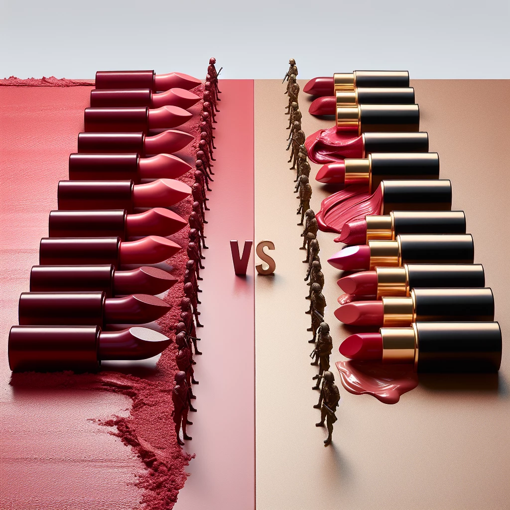 Matte vs Gloss: A Lipstick Battle