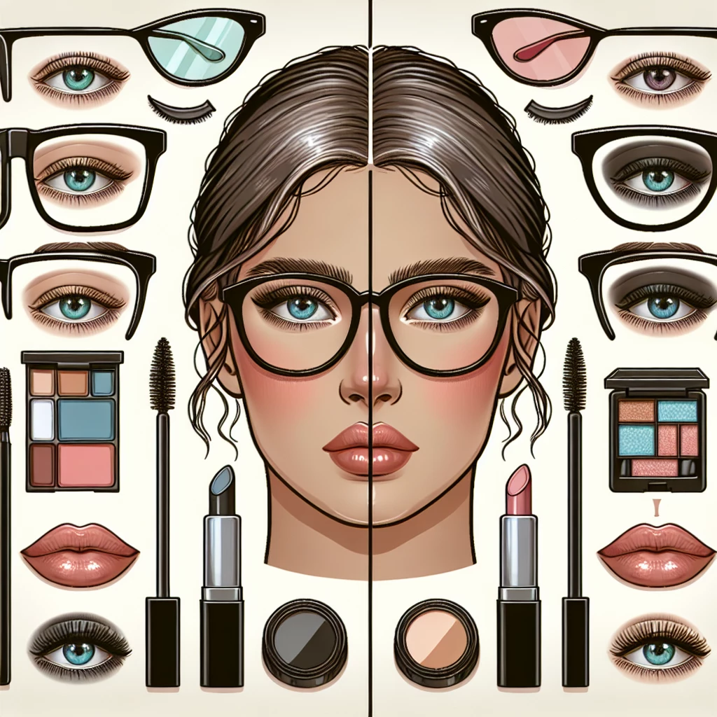 Makeup that Suits Your Glasses