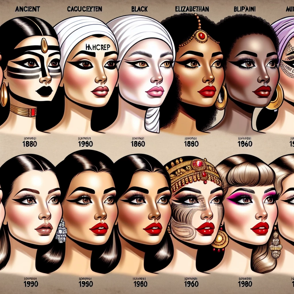 History of Makeup Trends