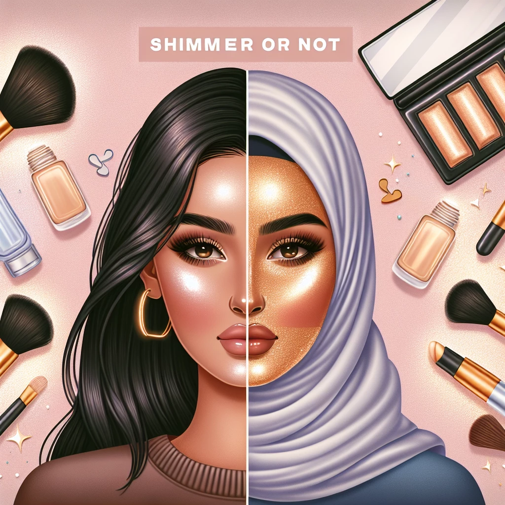 Shimmer or Not: The Highlighter Debate