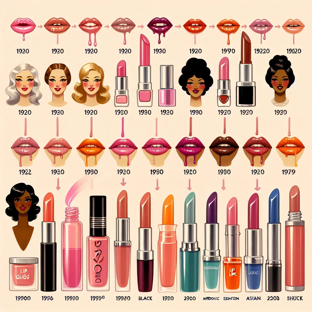 The Evolution of Lip Gloss