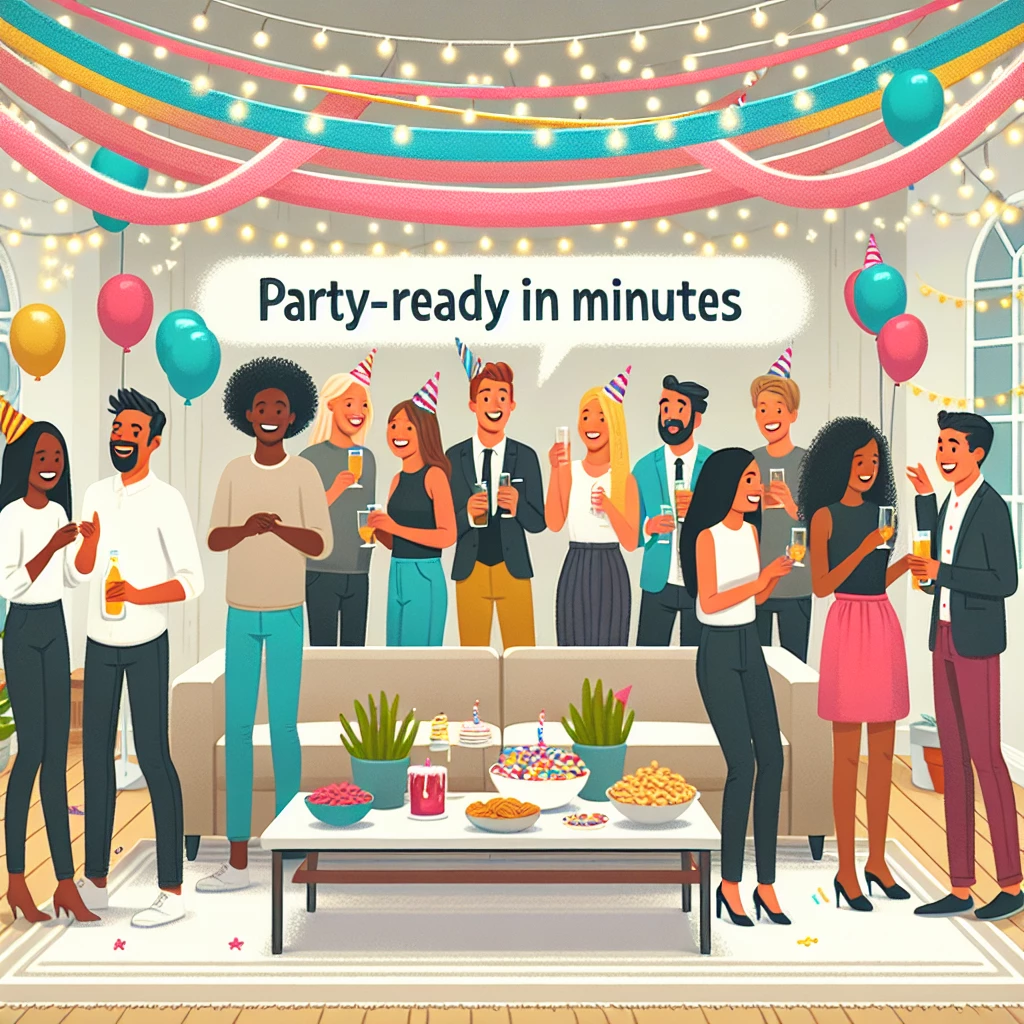 Party-Ready in Minutes