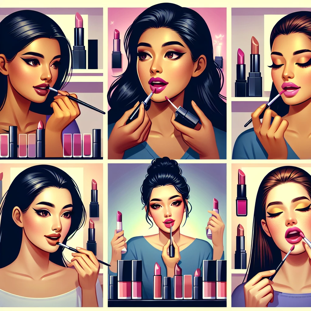 Lipstick Application Techniques