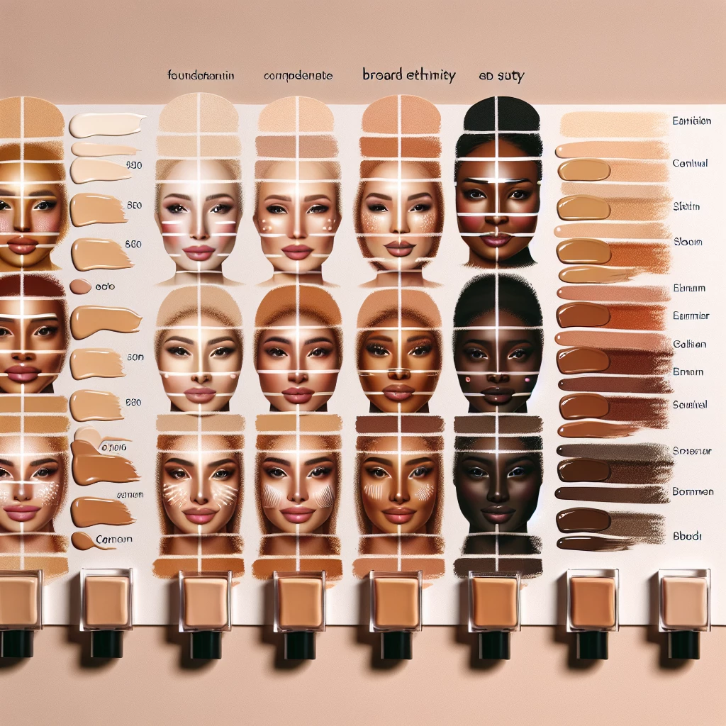 Skin Tones and Foundation Matches